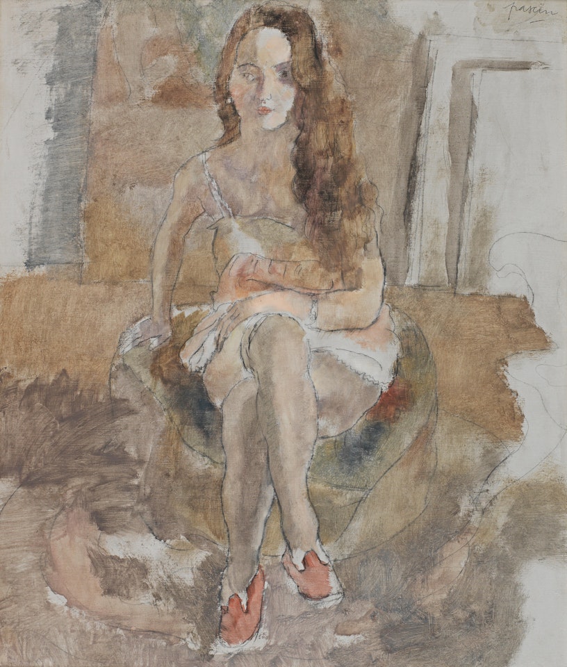 La Figurante du Palace by Jules Pascin