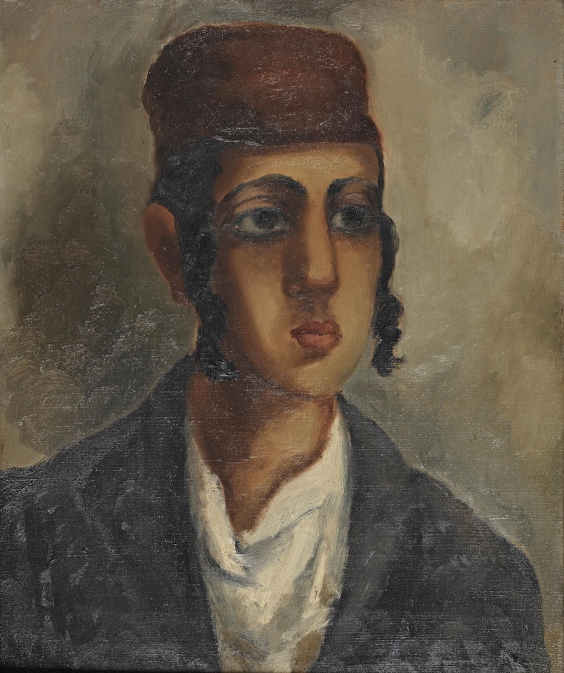 Jewish boy by Emmanuel Mané-Katz