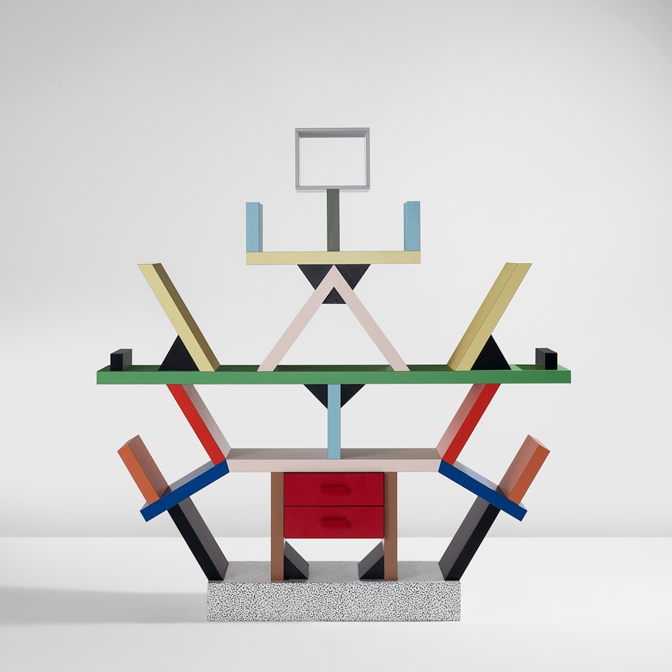 “Carlton” room divider by Ettore Sottsass