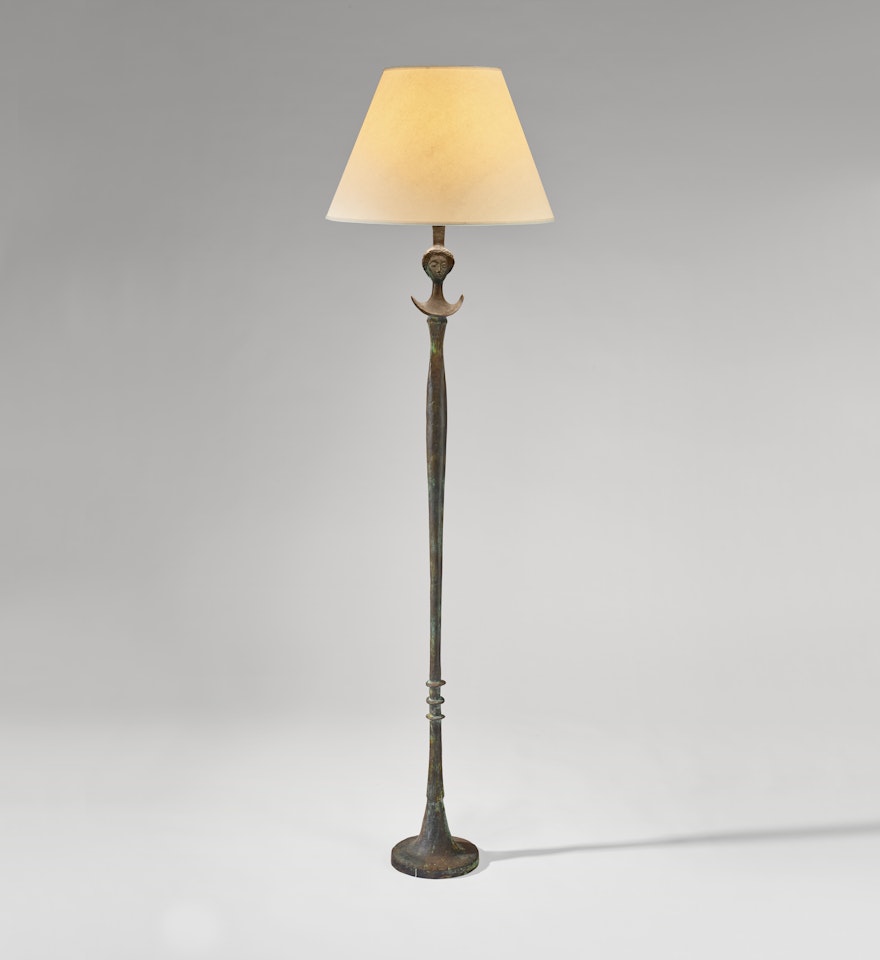 ‘Figure" Floor Lamp ("Tête de femme") by Alberto Giacometti