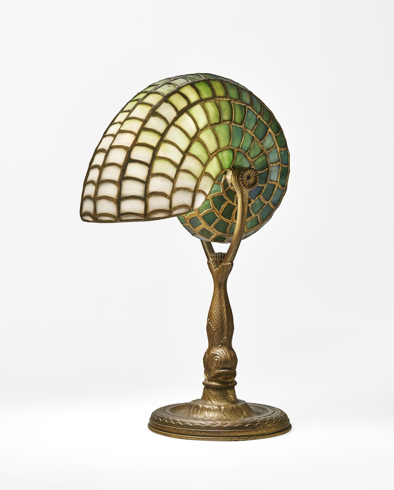 "Nautilus" Desk Lamp by Tiffany Studios