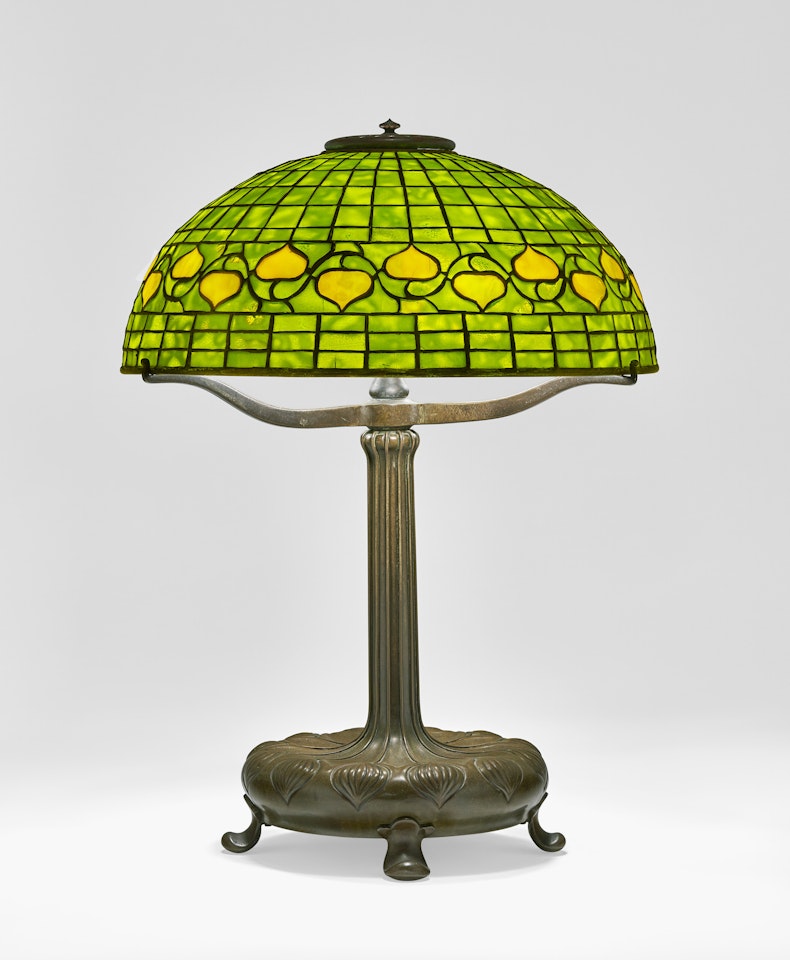 "Acorn" Table Lamp by Tiffany Studios
