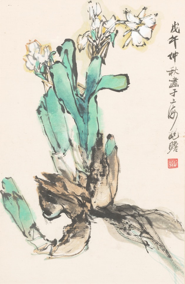 Orchid by Zhu Qizhan