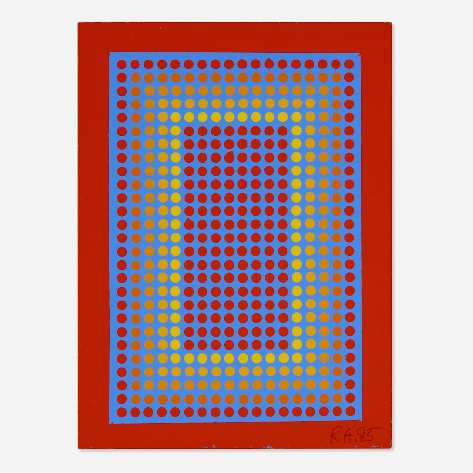 Untitled (Annual Edition) by Richard Anuszkiewicz