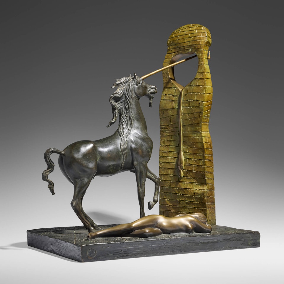 Le licorne by Salvador Dali