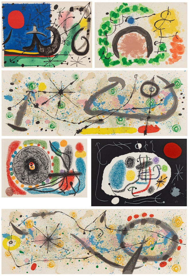 Le Lézard aux plumes d"or. by Joan Miró