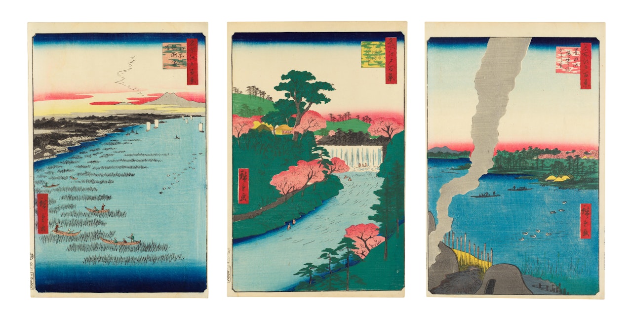 Minami shinagawa samezu kaigan by Utagawa Hiroshige