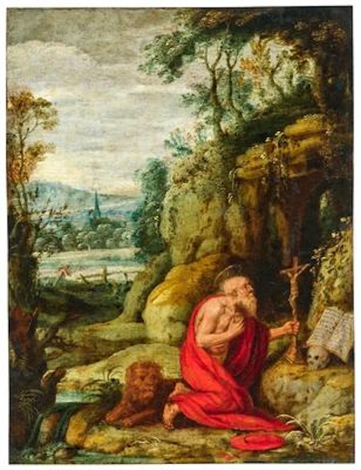The Penitent Saint Jerome by Flemish School