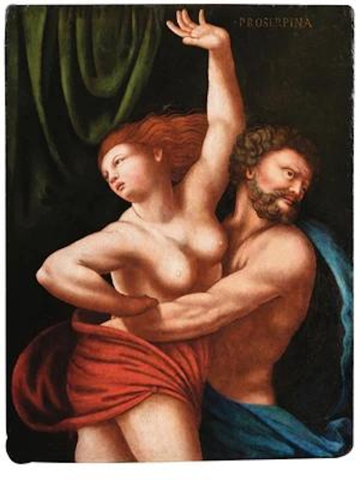 Rape of Proserpina by Italian School
