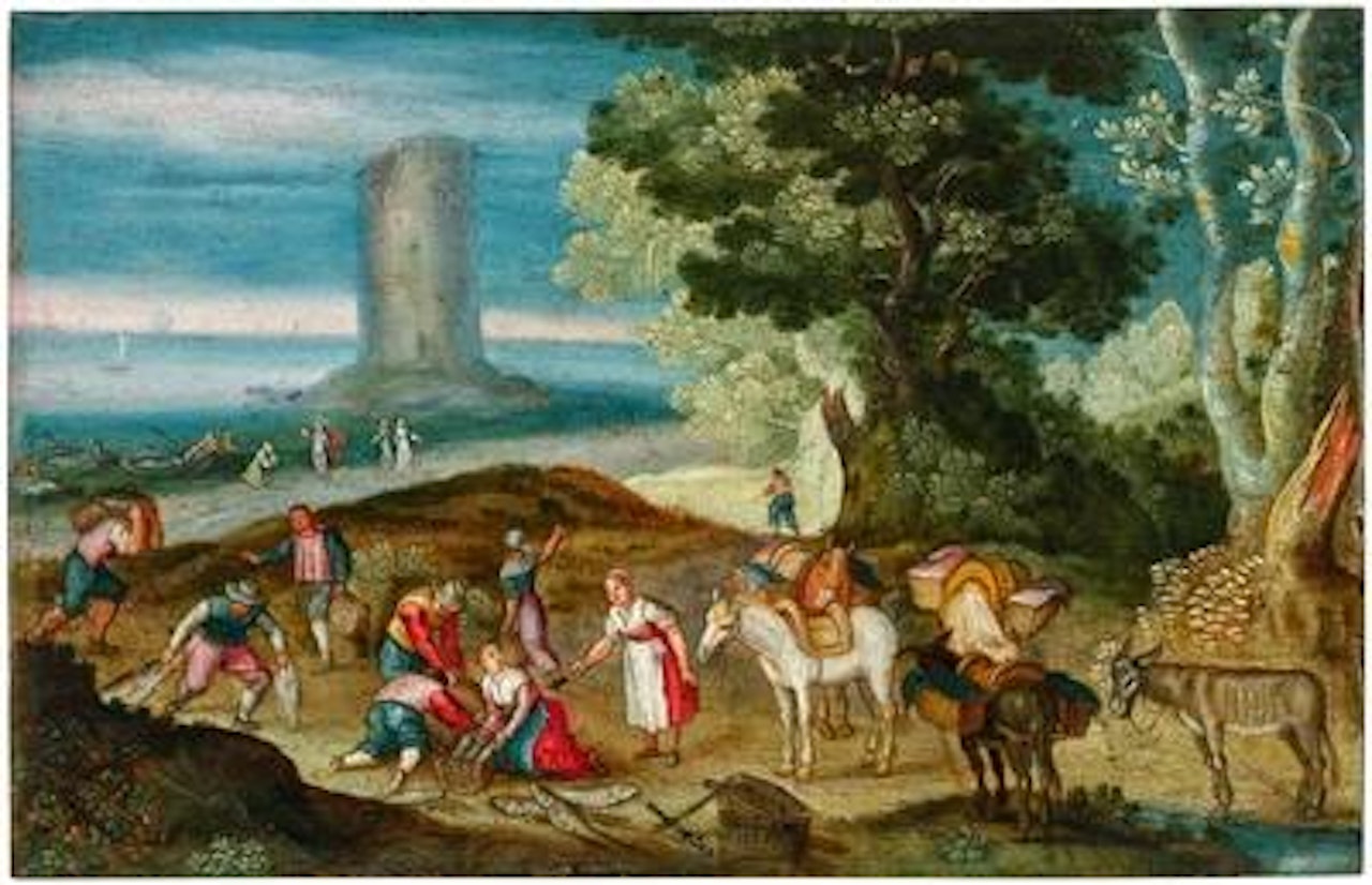 The Miraculous Catch of Fish and the Calling of Saint Peter by Jan Brueghel the Younger