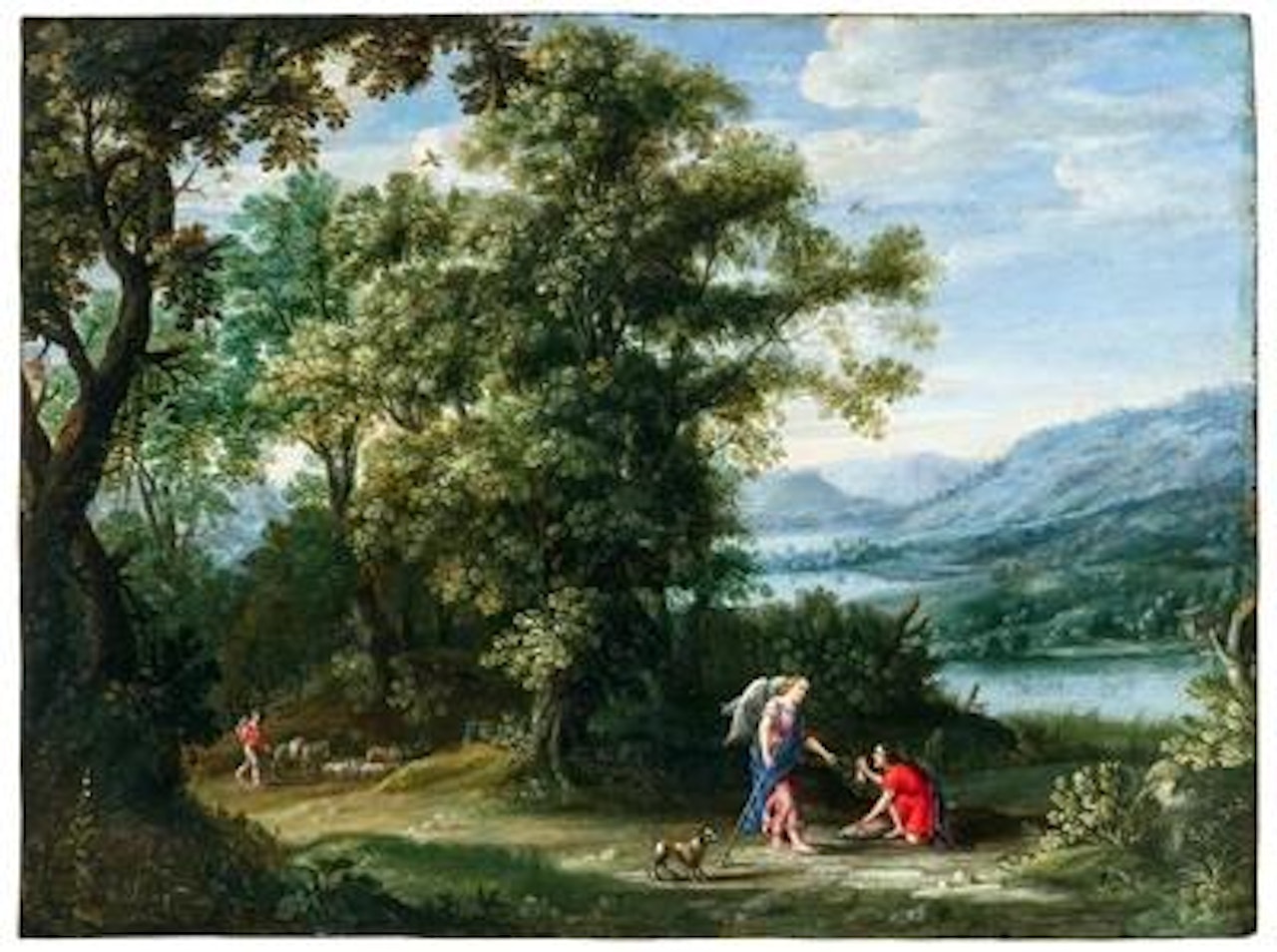 Tobias and the Angel by Jan Brueghel the Younger