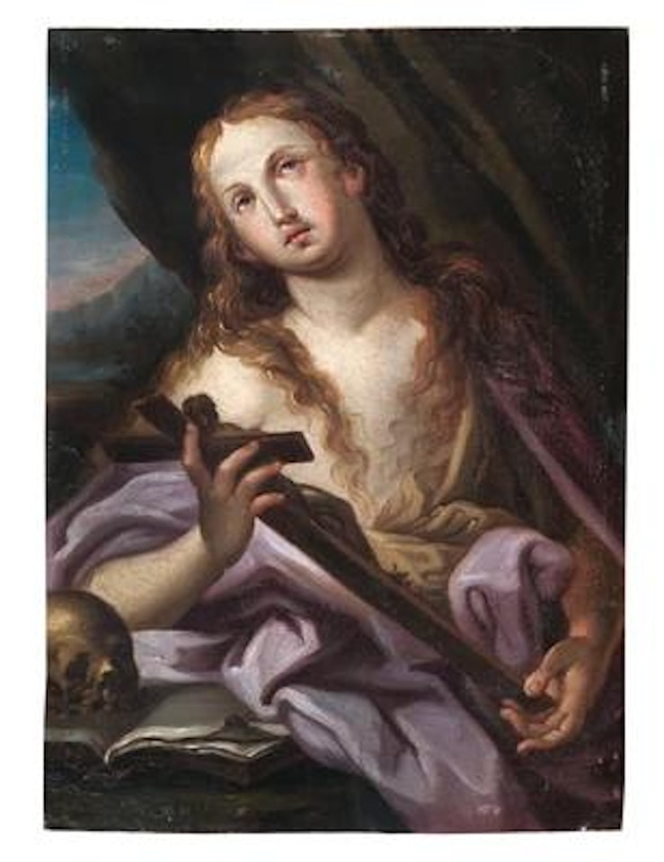 The Penitent Mary Magdalen by BOLOGNESE SCHOOL