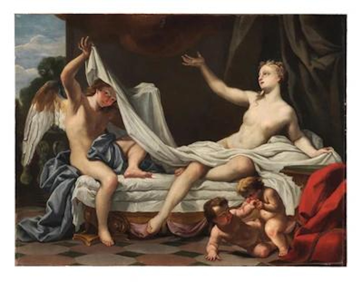 Danae by Francesco Trevisani