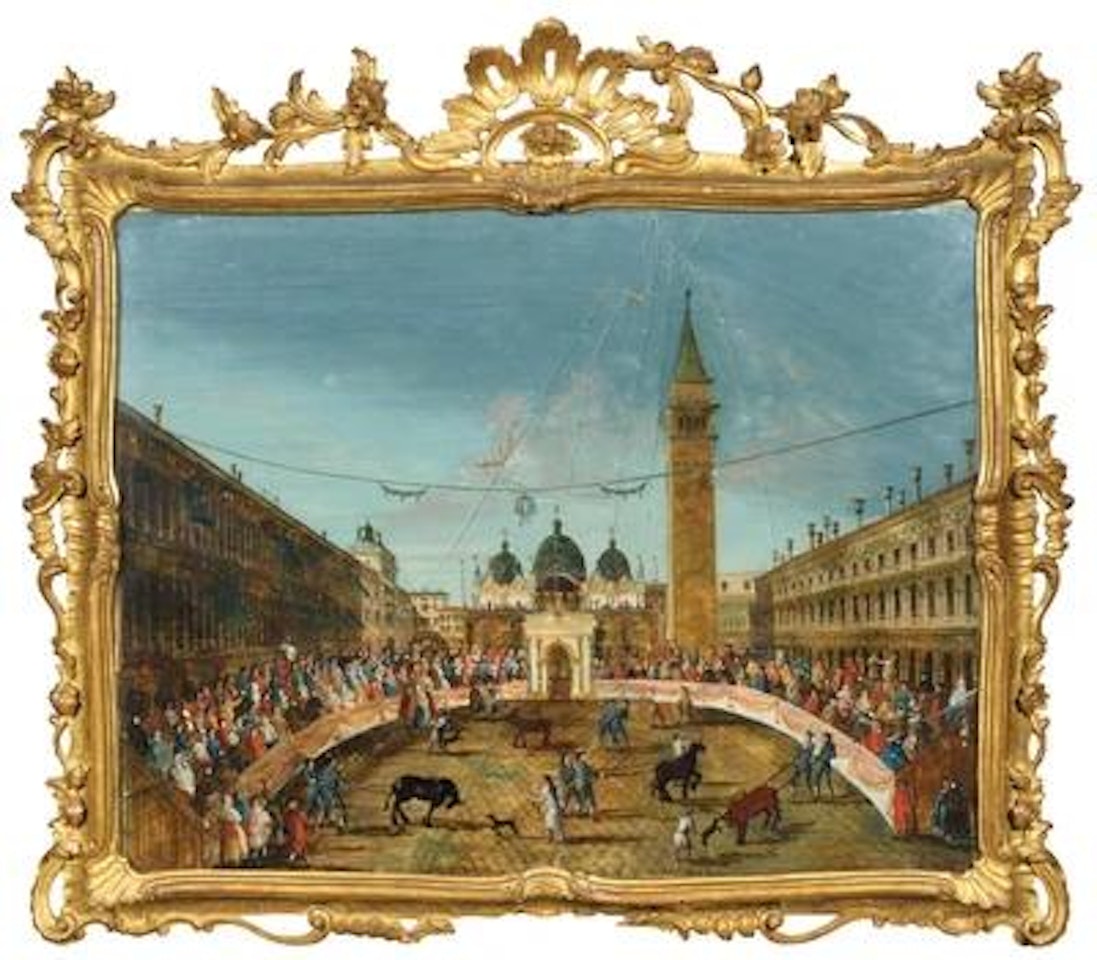 The Berlingaccio in Piazza San Marco, Venice by Venetian School