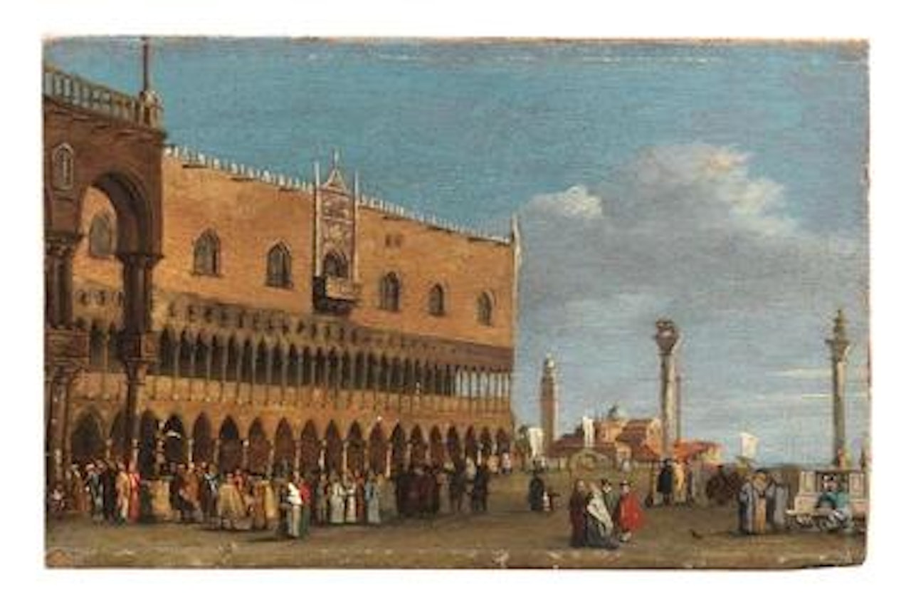 The Doge"s Palace and the Piazzetta, Venice by Canaletto
