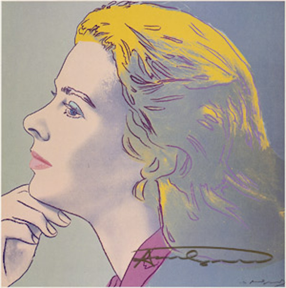 Ingrid Bergman - Herself by Andy Warhol