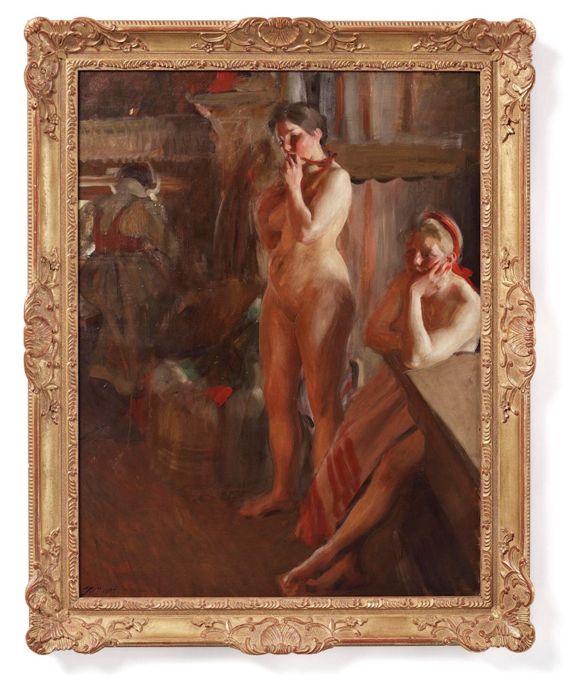 "Eldsken" by Anders Zorn