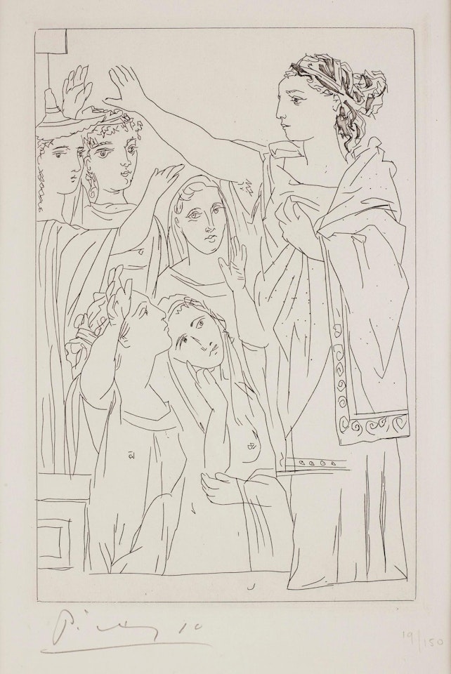 "Serment des femmes" by Pablo Picasso