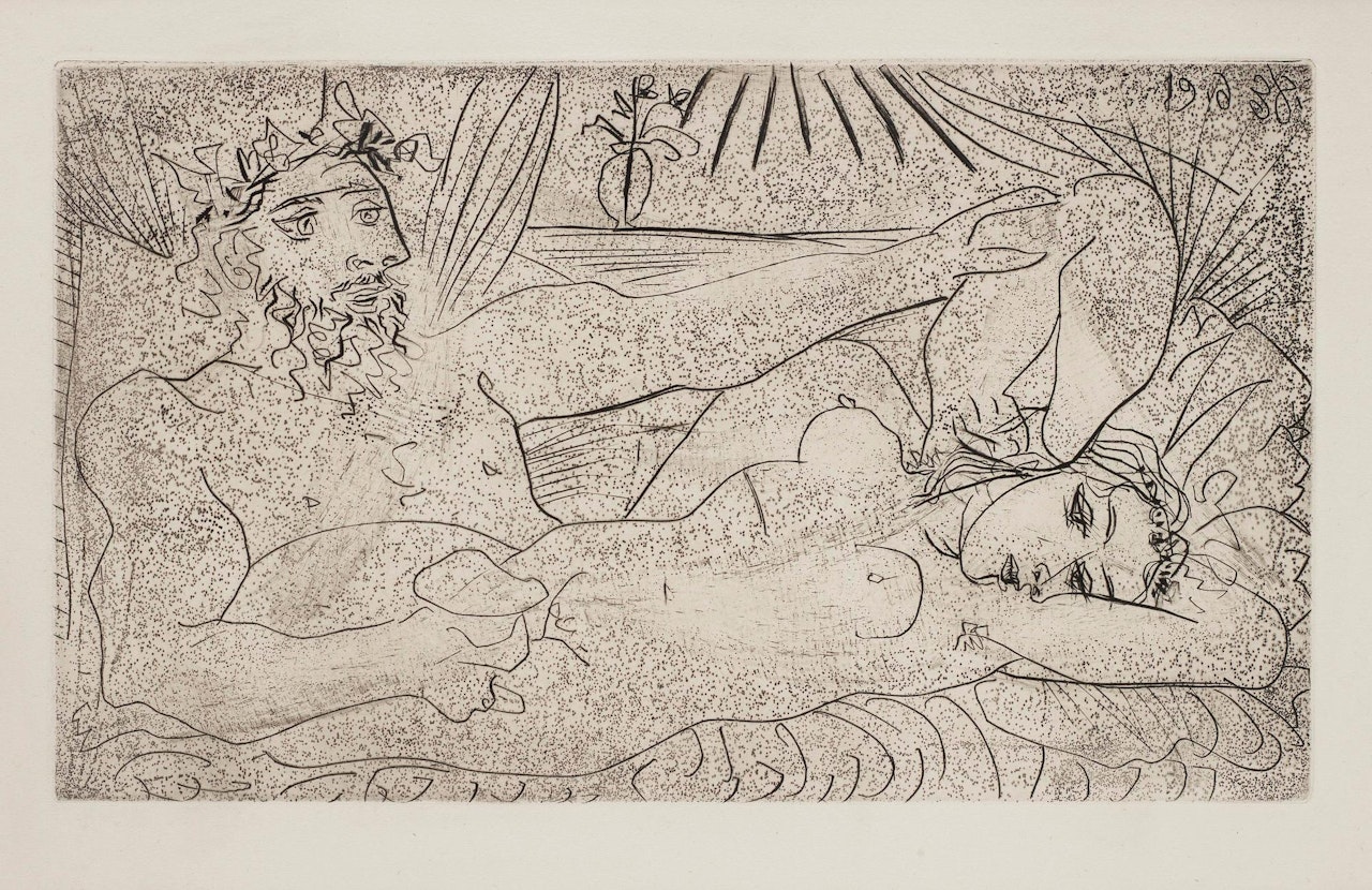 Untitled, from; Afat by Pablo Picasso
