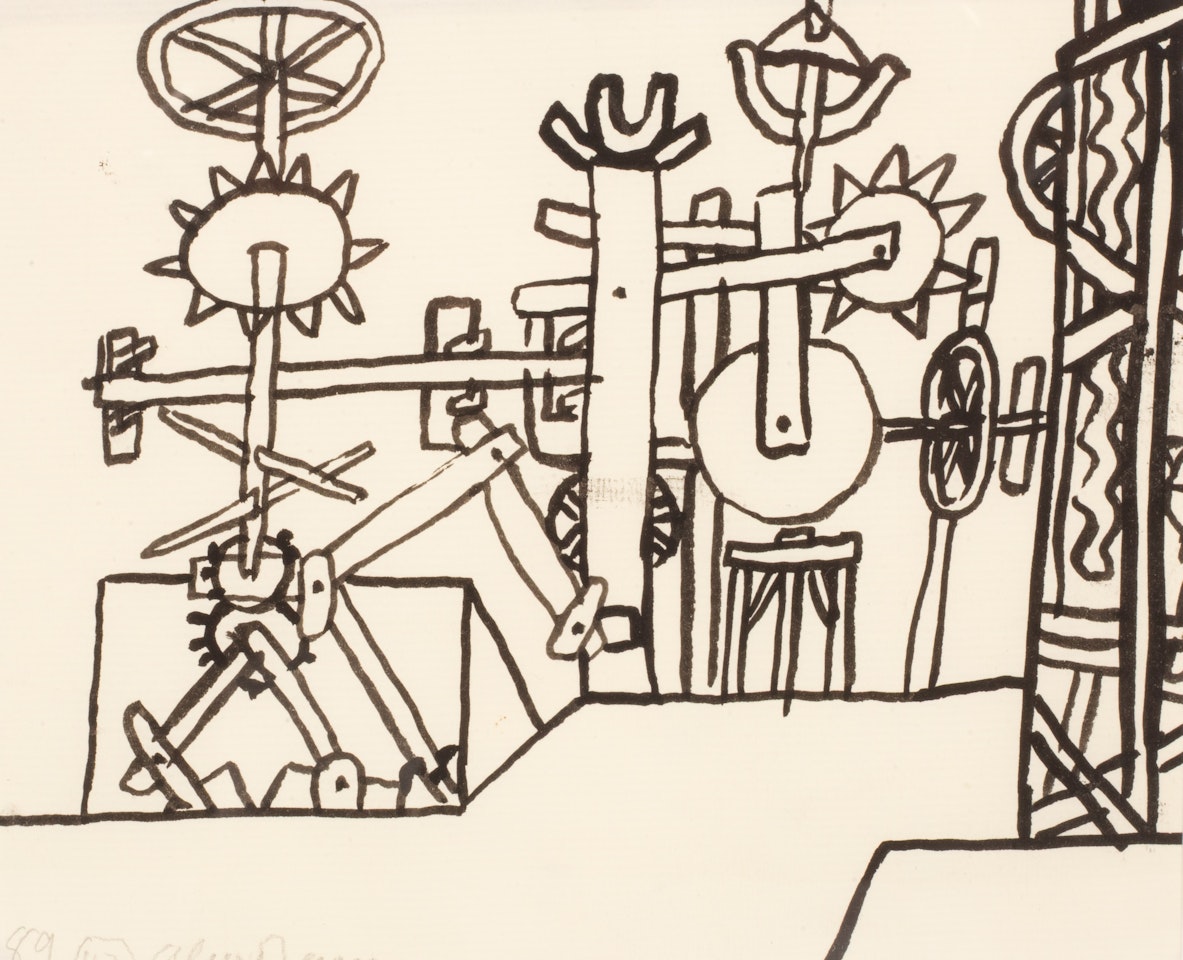 Mechanism by Alan Davie