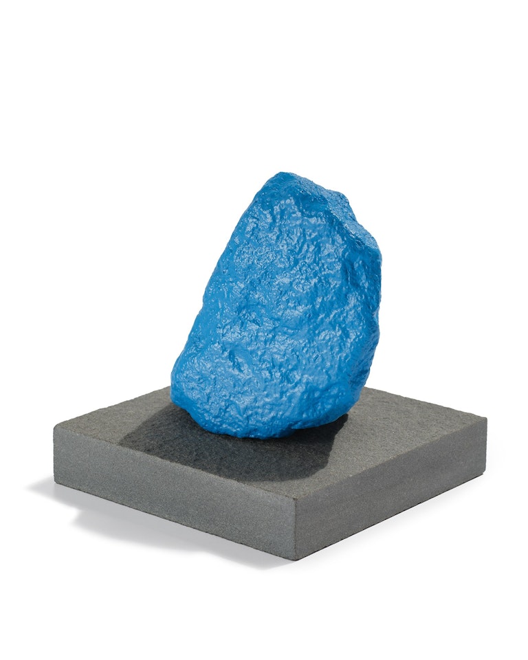 Small Blue Mountain by Ugo Rondinone