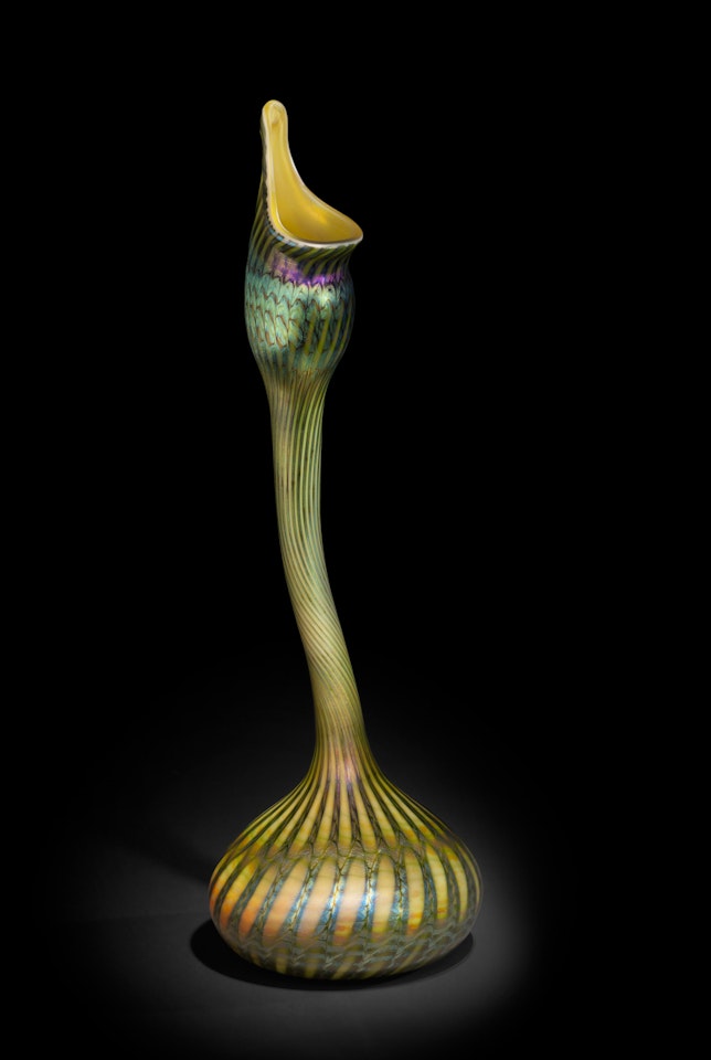 "Goose-Neck" Vase by Tiffany Studios