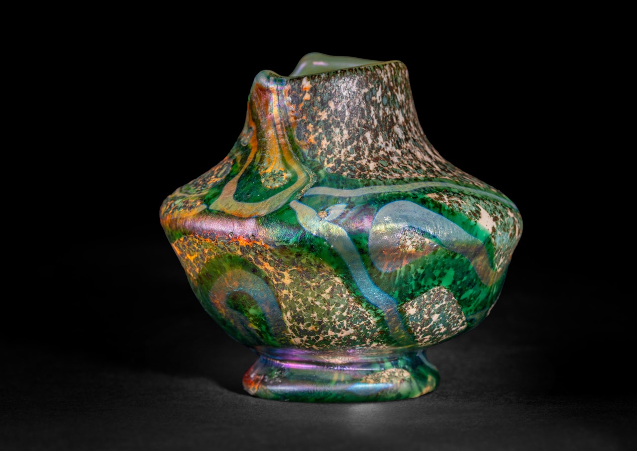 Miniature "Cypriote" Vase by Tiffany Studios