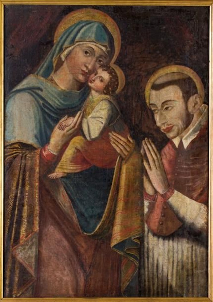Madonna and Child and Charles Borromaïus by Italian School