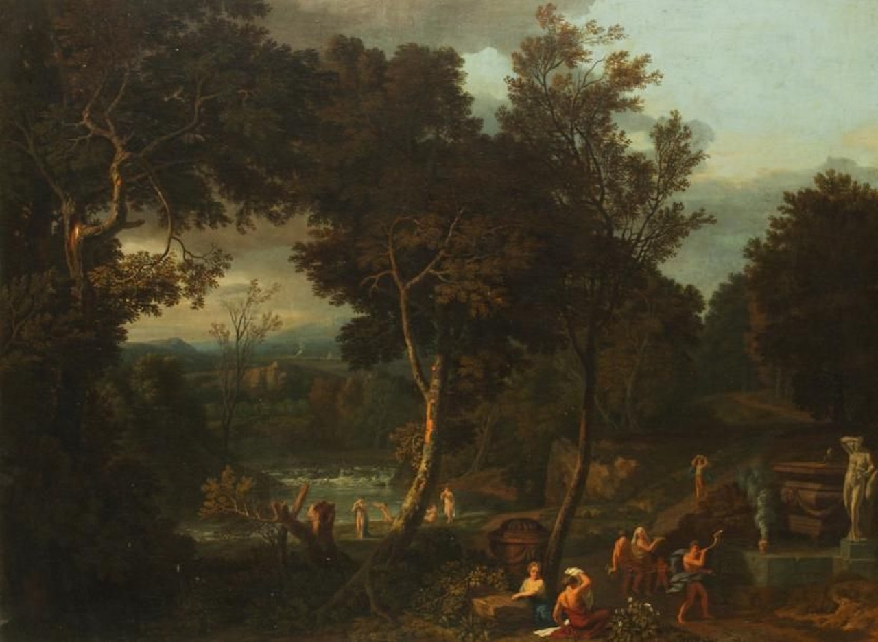 Classical landscape by Isaac de Moucheron