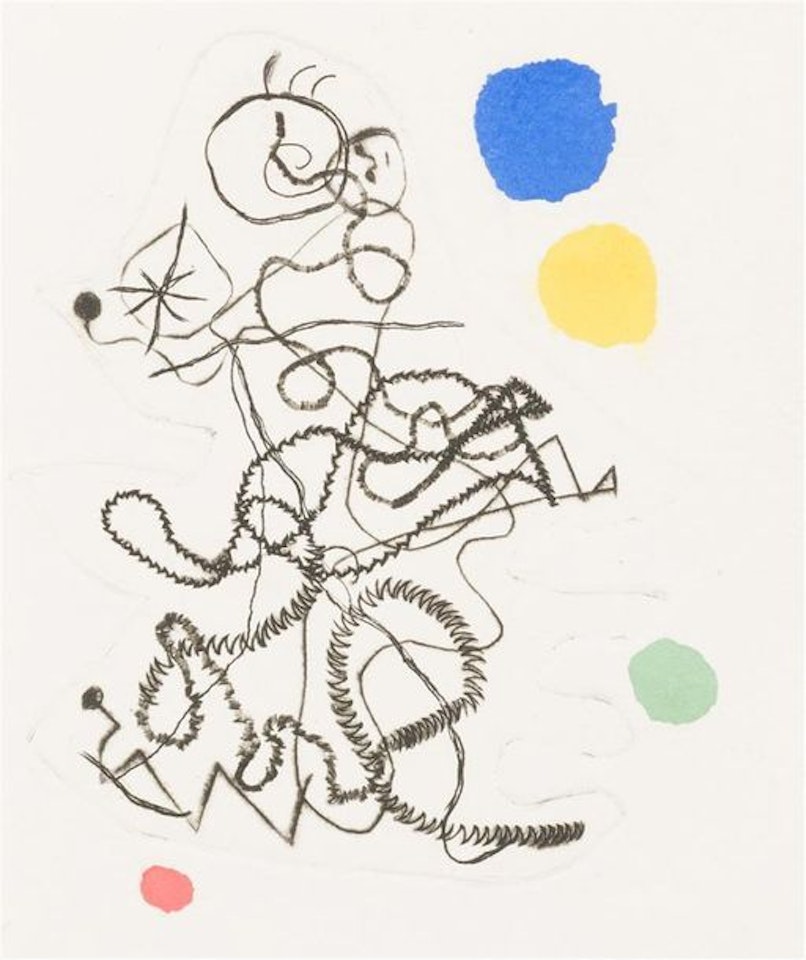 L"Antitête de Tristan Tzara by Joan Miró