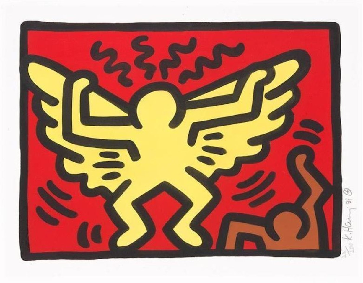 Pop Shop IV by Keith Haring