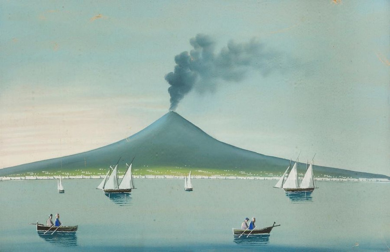 The white sails by Neapolitan School