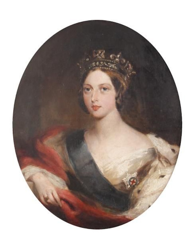 Portrait of Queen Victoria by English School