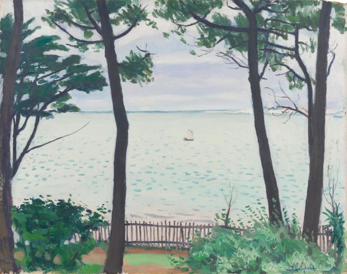 Bassin d"Arcachon, Jardin au Pyla by Albert Marquet