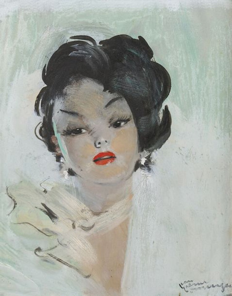 Nadia by Jean Gabriel Domergue