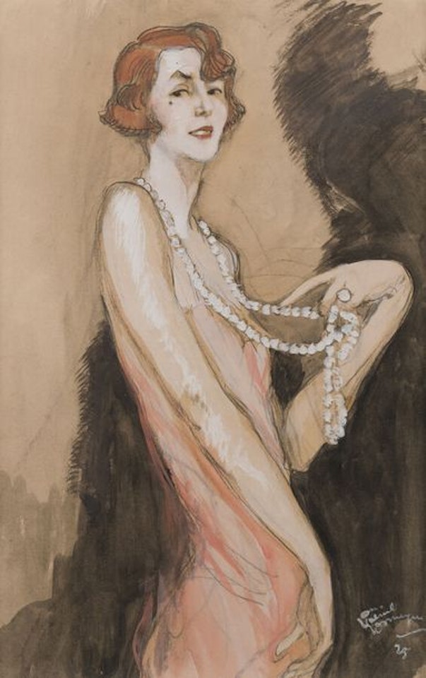 A Parisian Woman by Jean Gabriel Domergue