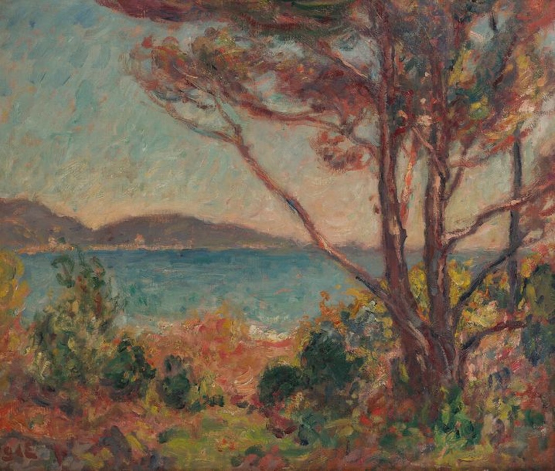 Mediterranean Landscape by Georges d’Espagnat
