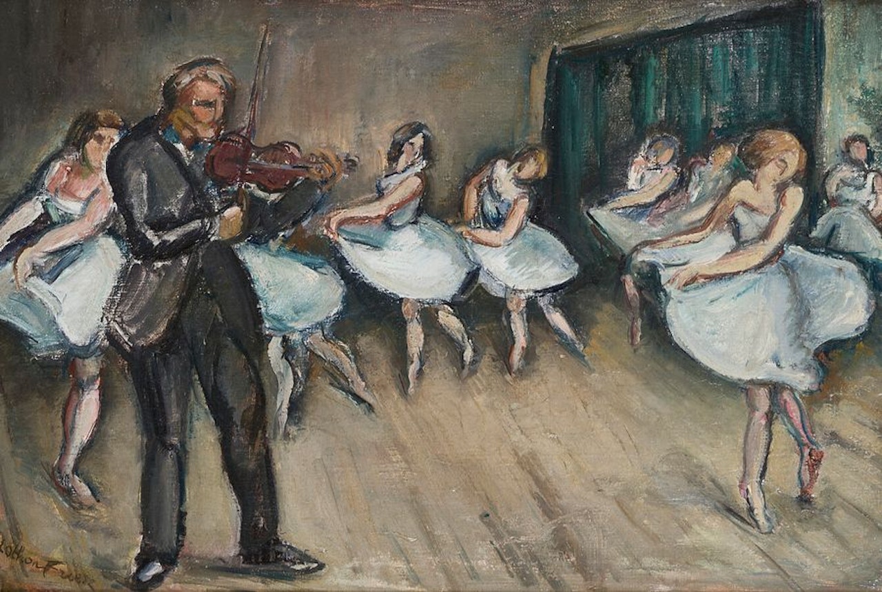 School of Dance at the Châtelet by Othon Friesz