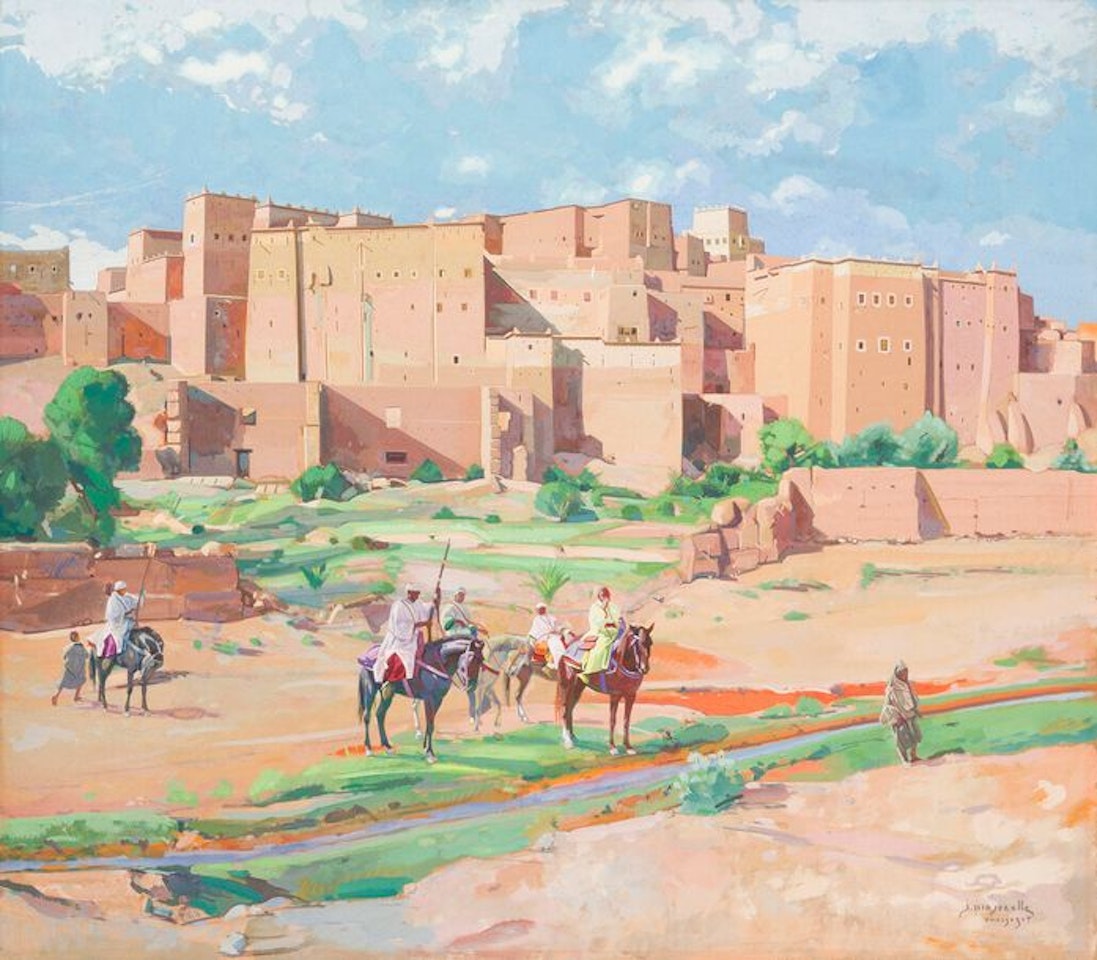 Ouarzazate. by Jacques Majorelle