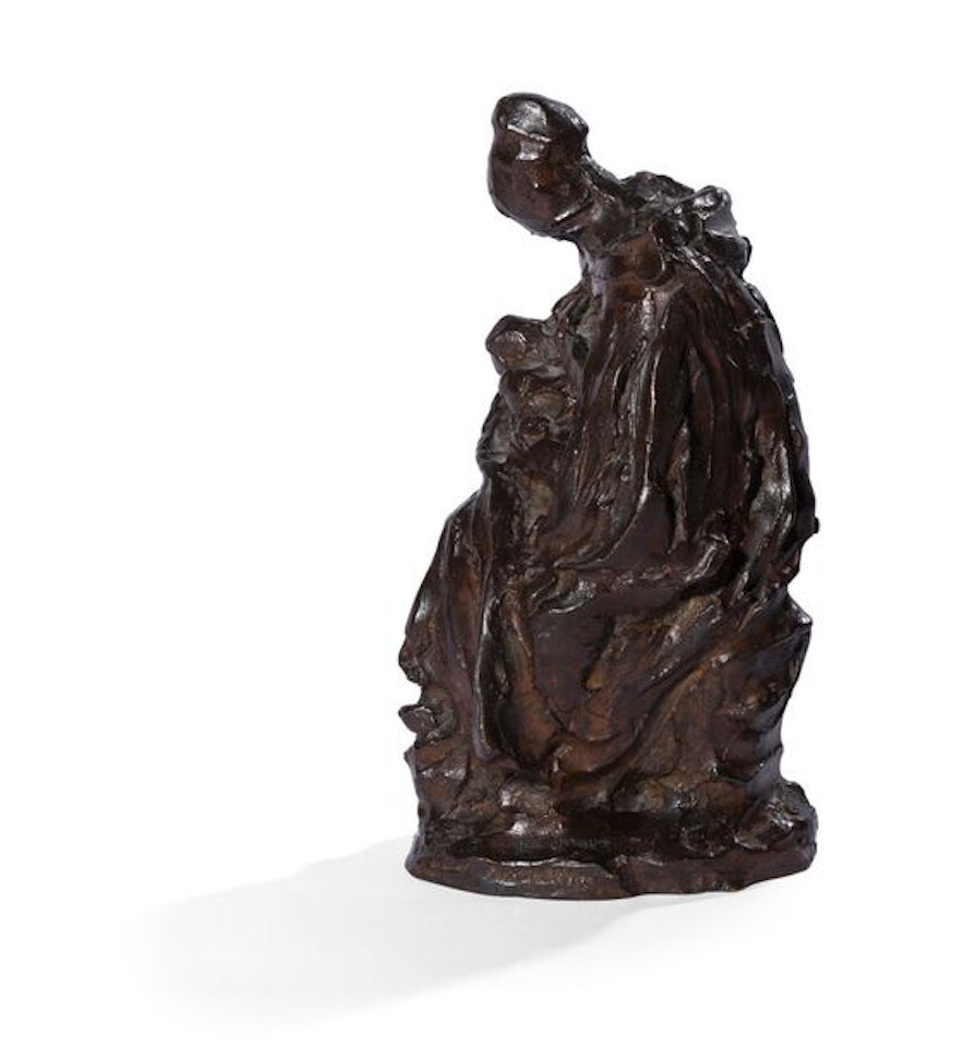 La Boulonnaise allaitant (un enfant) by Aime Jules Dalou
