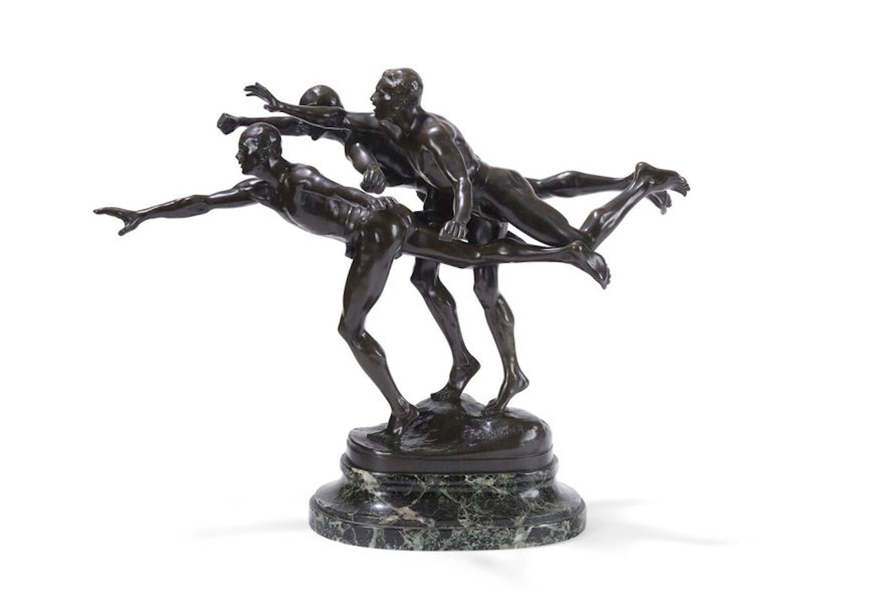 To the Goal by Alfred Boucher