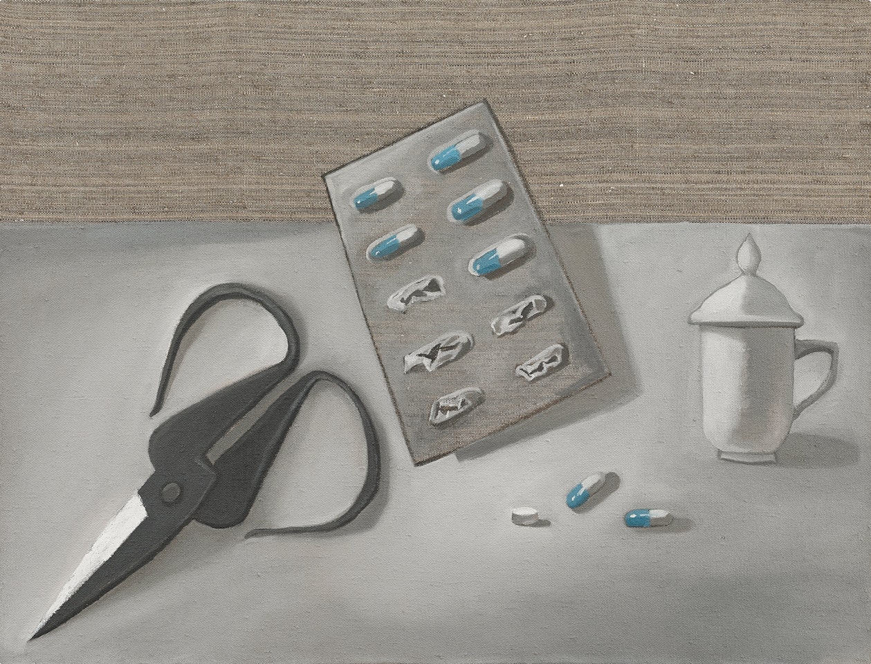 Scissors and Tablets by Mao Xuhui