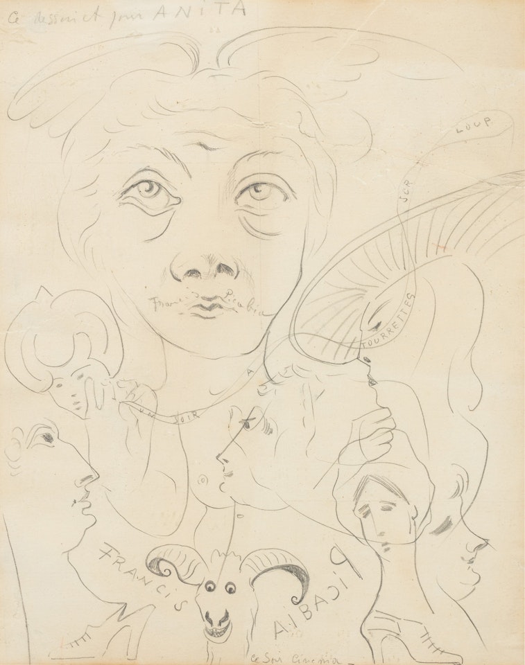 Ce dessin est pour Anita by Francis Picabia