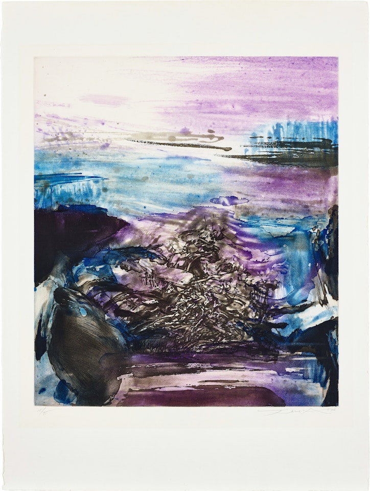 Sans titre by Zao Wou-Ki