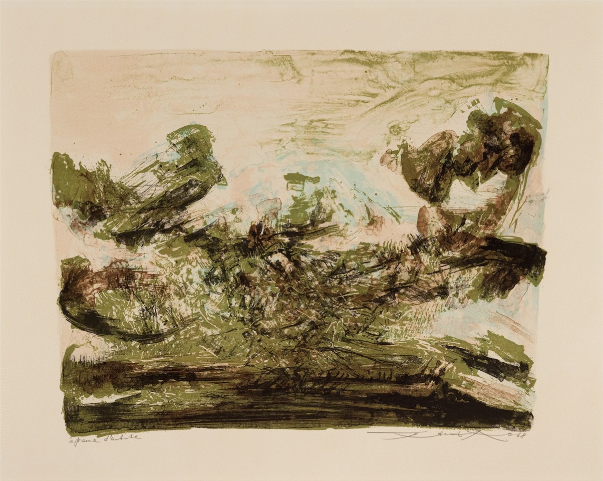Untitled (Å. 185) by Zao Wou-Ki