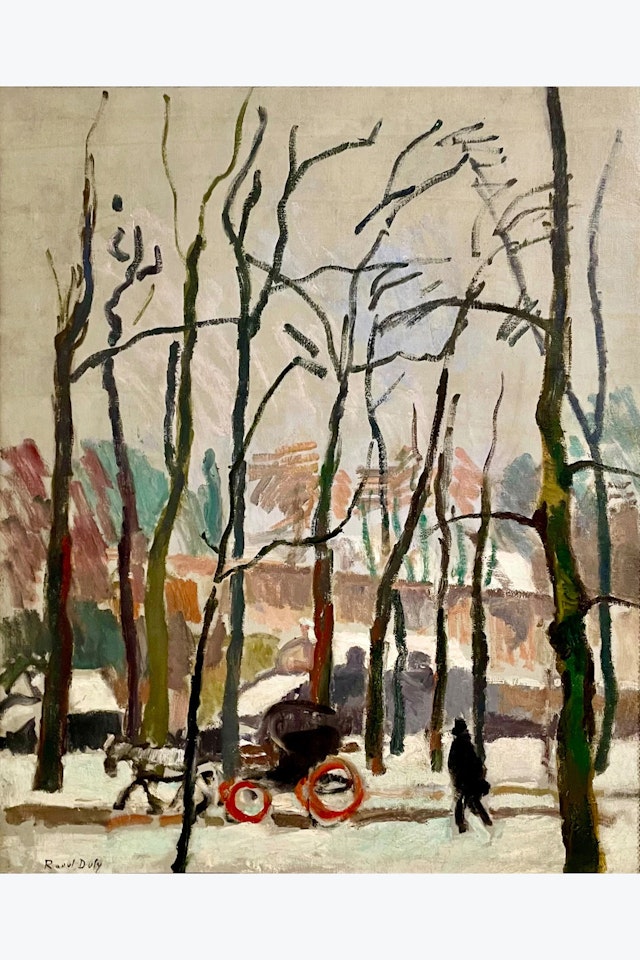 Calèche à Falaise by Raoul Dufy