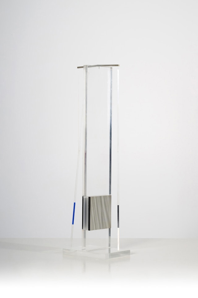 Black and blue by Jesus Rafael Soto