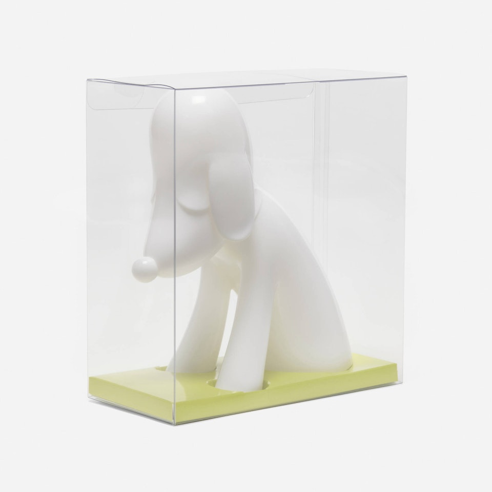 Aomori-ken (Dog Piggy Bank) (White) by Yoshitomo Nara
