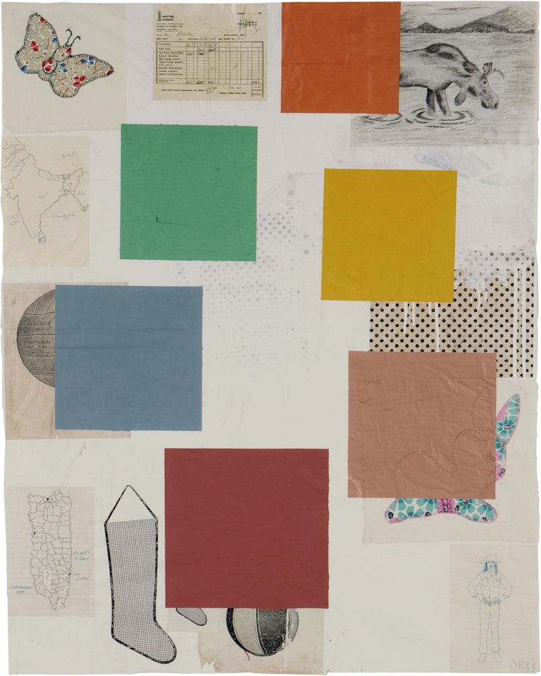 Abstract Composition #1 by Donald Baechler