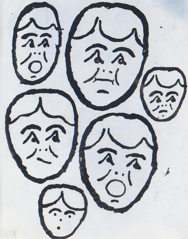 Island Group (St. Barth) by Donald Baechler